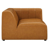 Bartlett Vegan Leather 8 - Piece Sectional Sofa - BUILDMYPLACE