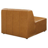 Bartlett Vegan Leather Armless Chair - BUILDMYPLACE