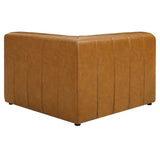 Bartlett Vegan Leather Corner Chair - BUILDMYPLACE