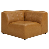 Bartlett Vegan Leather Corner Chair - BUILDMYPLACE