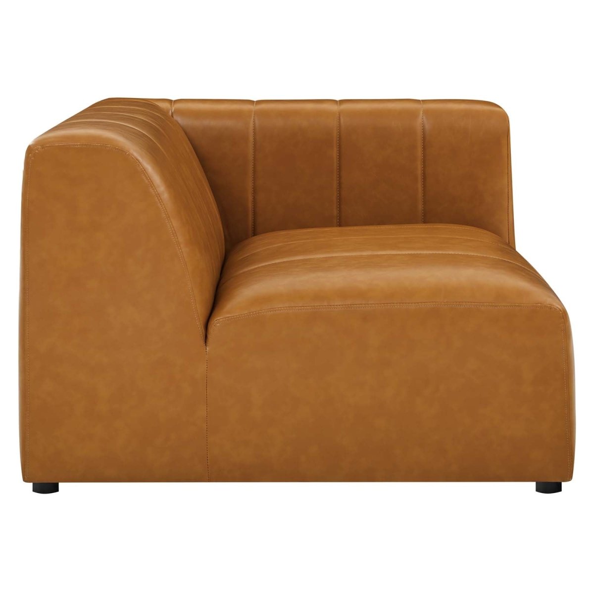 Bartlett Vegan Leather Right - Arm Chair - BUILDMYPLACE