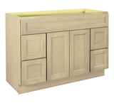 Bathroom Vanity Without Sink - Sandalwood - BUILDMYPLACE