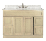 Bathroom Vanity Without Sink - Sandalwood - BUILDMYPLACE