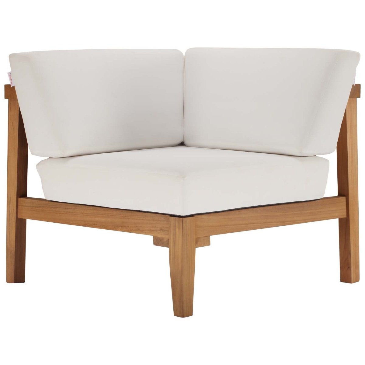 Bayport Outdoor Patio Teak Wood 3 - Piece Sectional Sofa Set - BUILDMYPLACE