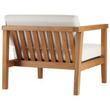 Bayport Outdoor Patio Teak Wood 3 - Piece Sectional Sofa Set - BUILDMYPLACE