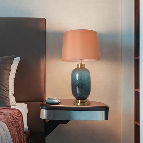 Bebspiro 27" Table Lamp - Dark Green (Single) - BUILDMYPLACE