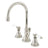 Bel Air Widespread Bathroom Faucet with Brass Pop Up - BUILDMYPLACE