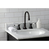 Bel Air Widespread Bathroom Faucet with Brass Pop Up - BUILDMYPLACE