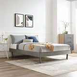 Billie Full Wood Platform Bed Frame - BUILDMYPLACE