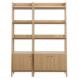 Bixby Wood Bookshelves - Set of 2 - BUILDMYPLACE