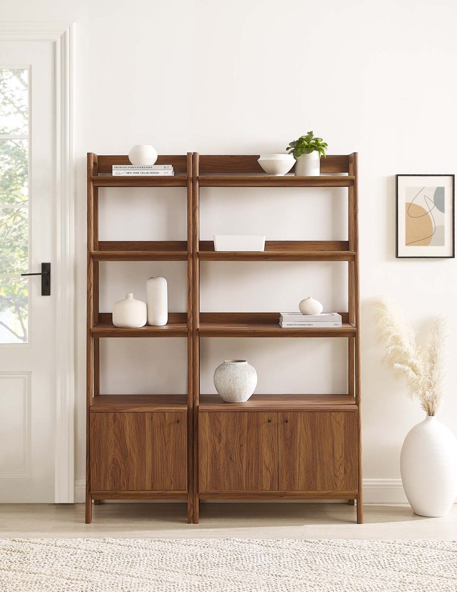 Bixby Wood Bookshelves - Set of 2 - BUILDMYPLACE