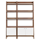 Bixby Wood Bookshelves - Set of 2 - BUILDMYPLACE
