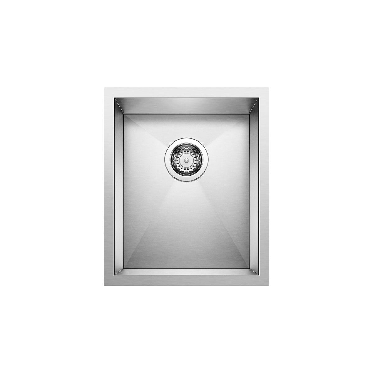 Blanco 16 inch R0 Bar Sink in Satin Polished Finish - BUILDMYPLACE