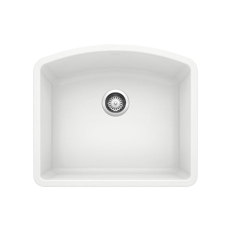 Blanco 24 inch Undermount Single Bowl Kitchen Sink - BUILDMYPLACE