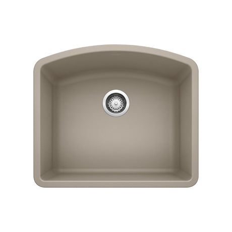 Blanco 24 inch Undermount Single Bowl Kitchen Sink - BUILDMYPLACE