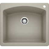 Blanco 25 Inch Diamond Silgranit Drop - In Or Undermount Kitchen Sink - BUILDMYPLACE