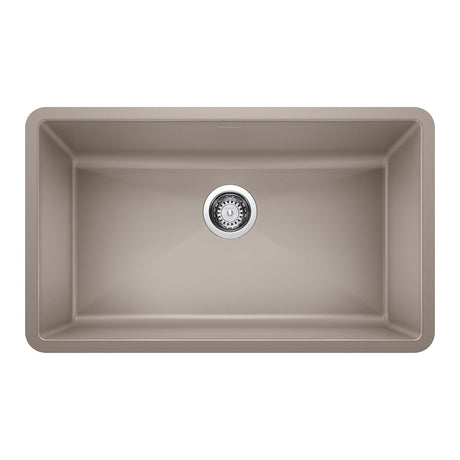 Blanco 32 inch Undermount Super Single Bowl Kitchen Sink - BUILDMYPLACE
