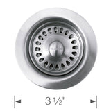 Blanco Decorative Kitchen Basket Strainer - BUILDMYPLACE