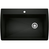 Blanco Diamond 33 - 1/2 Inch Super Single Bowl 9.5 Inch Depth Undermount Kitchen Sink - BUILDMYPLACE