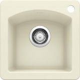 Blanco Diamond Silgranit Drop - In or Undermount Bar Sink, 15" X 15" - BUILDMYPLACE