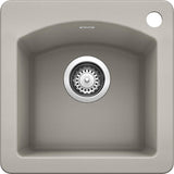 Blanco Diamond Silgranit Drop - In or Undermount Bar Sink, 15" X 15" - BUILDMYPLACE
