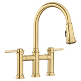 Blanco Empressa Pull - Down Bridge Faucet 1.5 GPM - BUILDMYPLACE