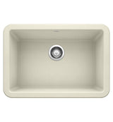 Blanco Ikon 27 inch Apron Single Basin Farmhouse Kitchen Sink - BUILDMYPLACE