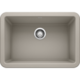 Blanco Ikon 27 inch Apron Single Basin Farmhouse Kitchen Sink - BUILDMYPLACE