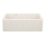 Blanco Ikon 33" Farmhouse Double Basin Silgranit Kitchen Sink - BUILDMYPLACE