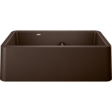 Blanco Ikon 33" Farmhouse Double Basin Silgranit Kitchen Sink - BUILDMYPLACE
