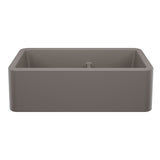 Blanco Ikon 33" Farmhouse Double Basin Silgranit Kitchen Sink - BUILDMYPLACE