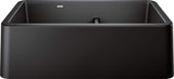 Blanco Ikon 33" Farmhouse Double Basin Silgranit Kitchen Sink - BUILDMYPLACE