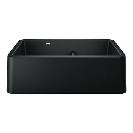 Blanco Ikon 33" Farmhouse Double Basin Silgranit Kitchen Sink - BUILDMYPLACE