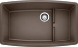 Blanco Performa 32 Inch Cascade Silgranit Undermount Kitchen Sink with Colander - BUILDMYPLACE