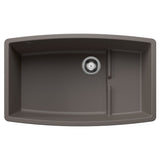 Blanco Performa 32 Inch Cascade Silgranit Undermount Kitchen Sink with Colander - BUILDMYPLACE