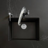 Blanco Precis 24 inch Single Bowl Silgranit Undermount Kitchen Sink - BUILDMYPLACE