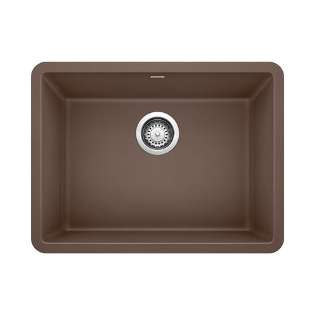 Blanco Precis 24 inch Single Bowl Silgranit Undermount Kitchen Sink - BUILDMYPLACE