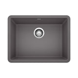 Blanco Precis 24 inch Single Bowl Silgranit Undermount Kitchen Sink - BUILDMYPLACE