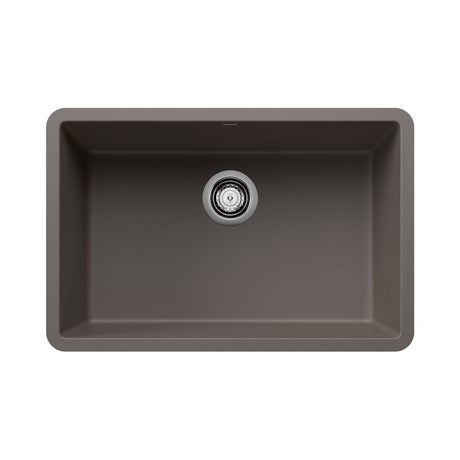 Blanco Precis 27 inch Single Bowl Silgranit Undermount Kitchen Sink - BUILDMYPLACE