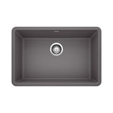 Blanco Precis 27 inch Single Bowl Silgranit Undermount Kitchen Sink - BUILDMYPLACE