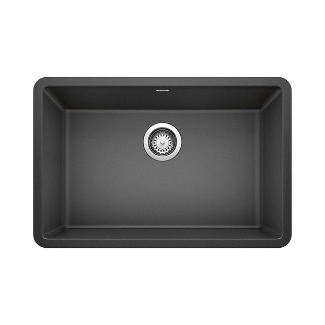 Blanco Precis 27 inch Single Bowl Silgranit Undermount Kitchen Sink - BUILDMYPLACE