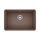 Blanco Precis 27 inch Single Bowl Silgranit Undermount Kitchen Sink - BUILDMYPLACE