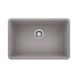 Blanco Precis 27 inch Single Bowl Silgranit Undermount Kitchen Sink - BUILDMYPLACE