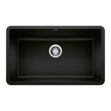 Blanco Precis 30 inch Single Bowl Silgranit Undermount Kitchen Sink - BUILDMYPLACE