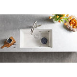 Blanco Precis 32 Inch Super Single Bowl Silgranit Undermount Kitchen Sink - BUILDMYPLACE