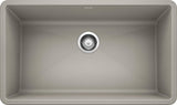 Blanco Precis 32 Inch Super Single Bowl Silgranit Undermount Kitchen Sink - BUILDMYPLACE