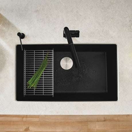 Blanco Precis 32 Inch Super Single Bowl Silgranit Undermount Kitchen Sink - BUILDMYPLACE