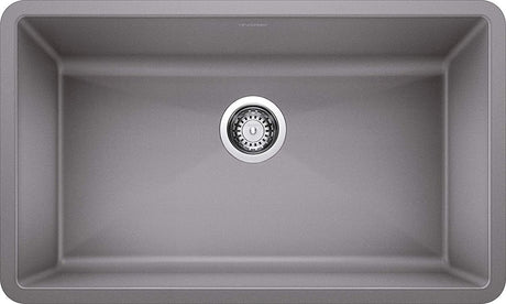 Blanco Precis 32 Inch Super Single Bowl Silgranit Undermount Kitchen Sink - BUILDMYPLACE