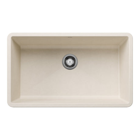 Blanco Precis 32 Inch Super Single Bowl Silgranit Undermount Kitchen Sink - BUILDMYPLACE