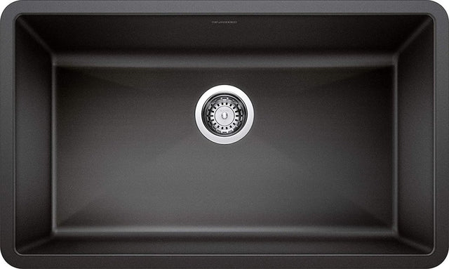 Blanco Precis 32 Inch Super Single Bowl Silgranit Undermount Kitchen Sink - BUILDMYPLACE